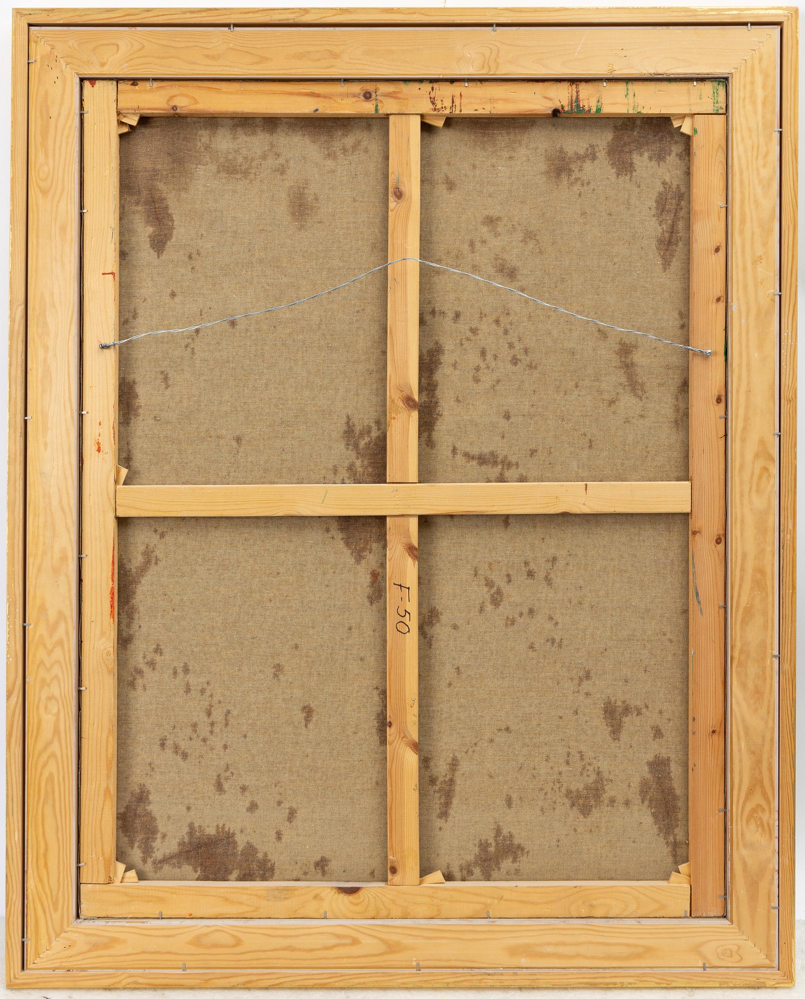 Bengt Lindström, Röd och gul figur.