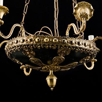 CEILING LAMP, Empire, first half of the 19th century.