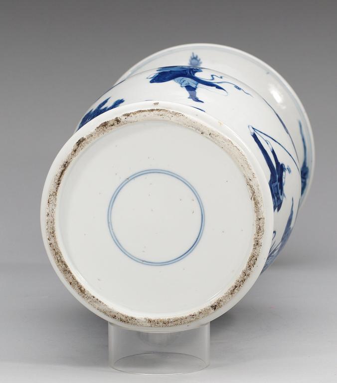 VAS, porslin. Sen Qing dynasti (1644-1912).