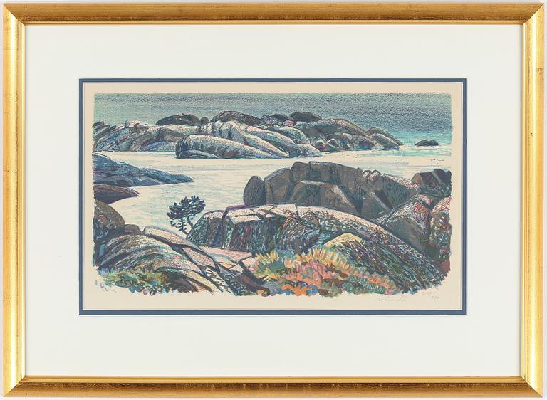 ROLAND SVENSSON, färglitografi, signerad och numrerad 209/360.