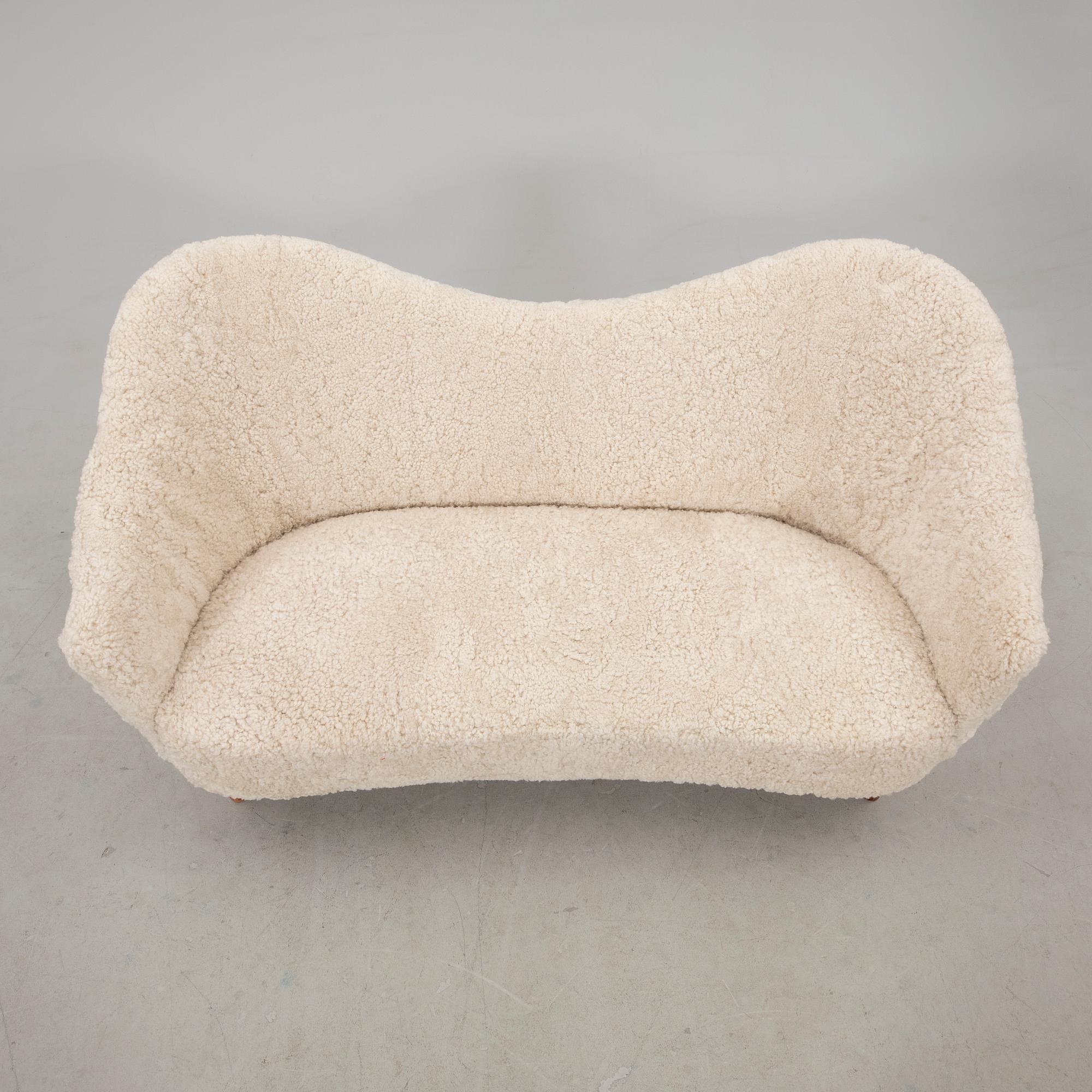 Carl Malmsten, sofa, "Samspel" second half of the 20th century.