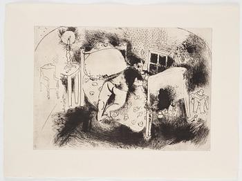 Marc Chagall, MARC CHAGALL, 71 etchings from the edition of 285 examples on Arches/MBM/J. Perrigot paper, 1923-1948.