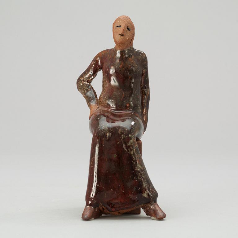 Lisa Larson, A unique Lisa Larson stoneware sculpture, Gustavsberg Studio 1970's.