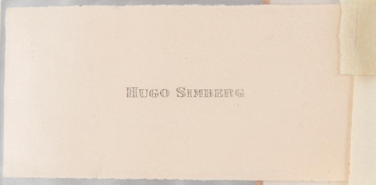 Hugo Simberg, "Läsande flicka".