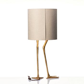 Andrew & Sarah Hills, a "Duck Feet Lamp", Porta Romana, United Kingdom 2000s.