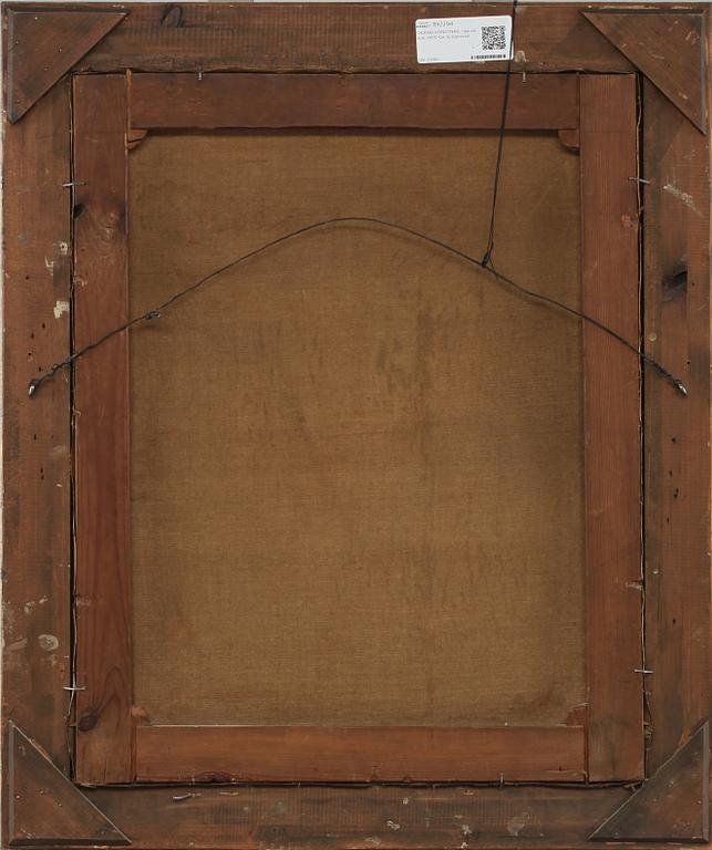 OKÄND KONSTNÄR, olja på duk, 1800-tal, ej signerad.