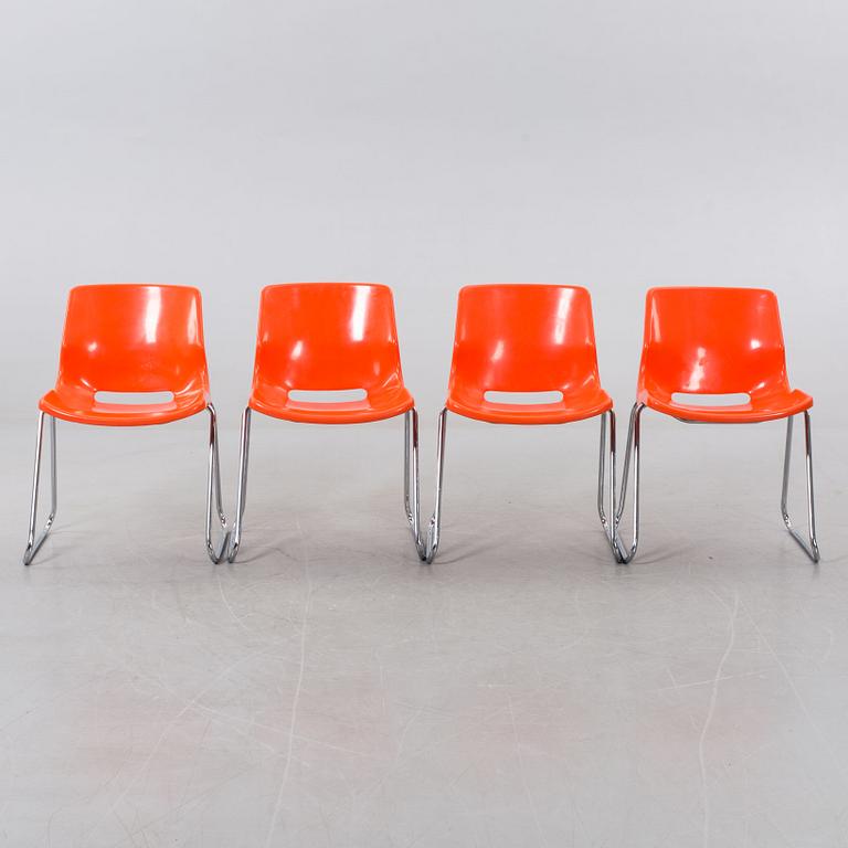 STOLAR, 4 st, Svante Schöblom, Overman för IKEA, 1970-tal.