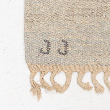Judith Johansson, matta, "Campanula", matta rölakan, ca 265 x 190 cm, signerad JJ.