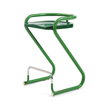 Börge Lindau & Bo Lindekrantz, a stool model "S70-3", Lammhults, post 1968, provenance Lasse Åberg.