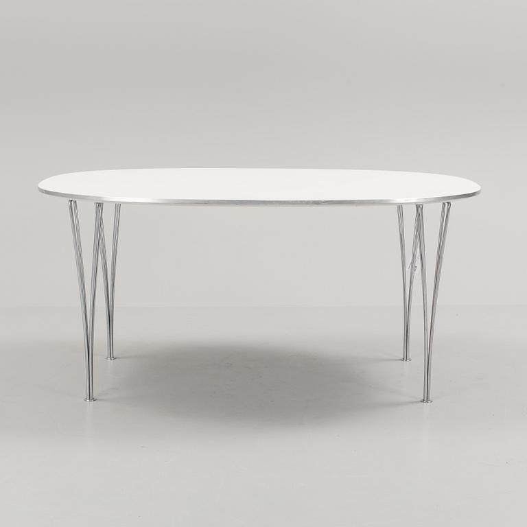 BRUNO MATHSSON / PIET HEIN, a "Superellips" table for Fritz Hansen Denmark 1989.