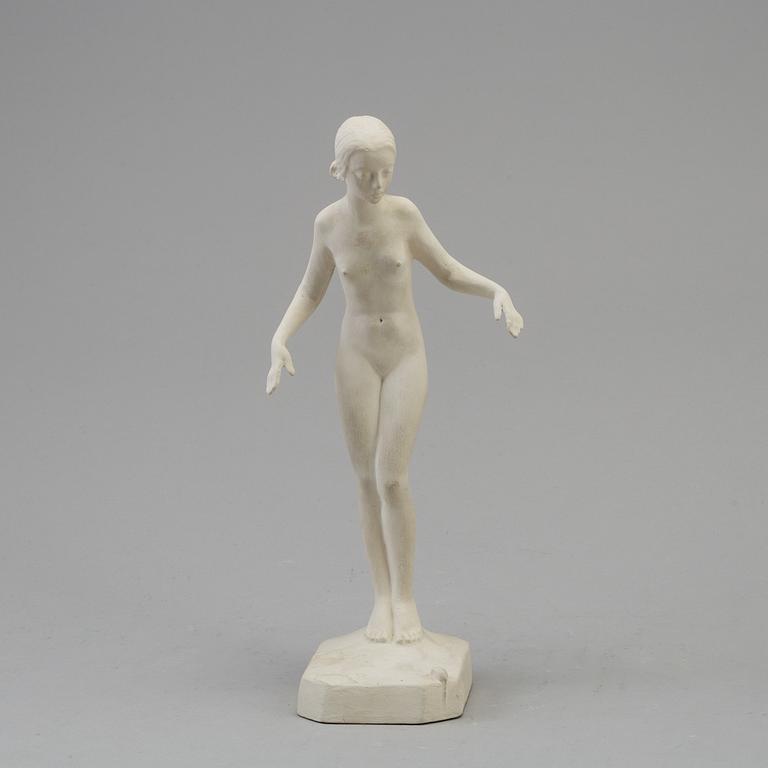 CARIN NILSON, Skulptur, gips, signerad och daterad 1933.