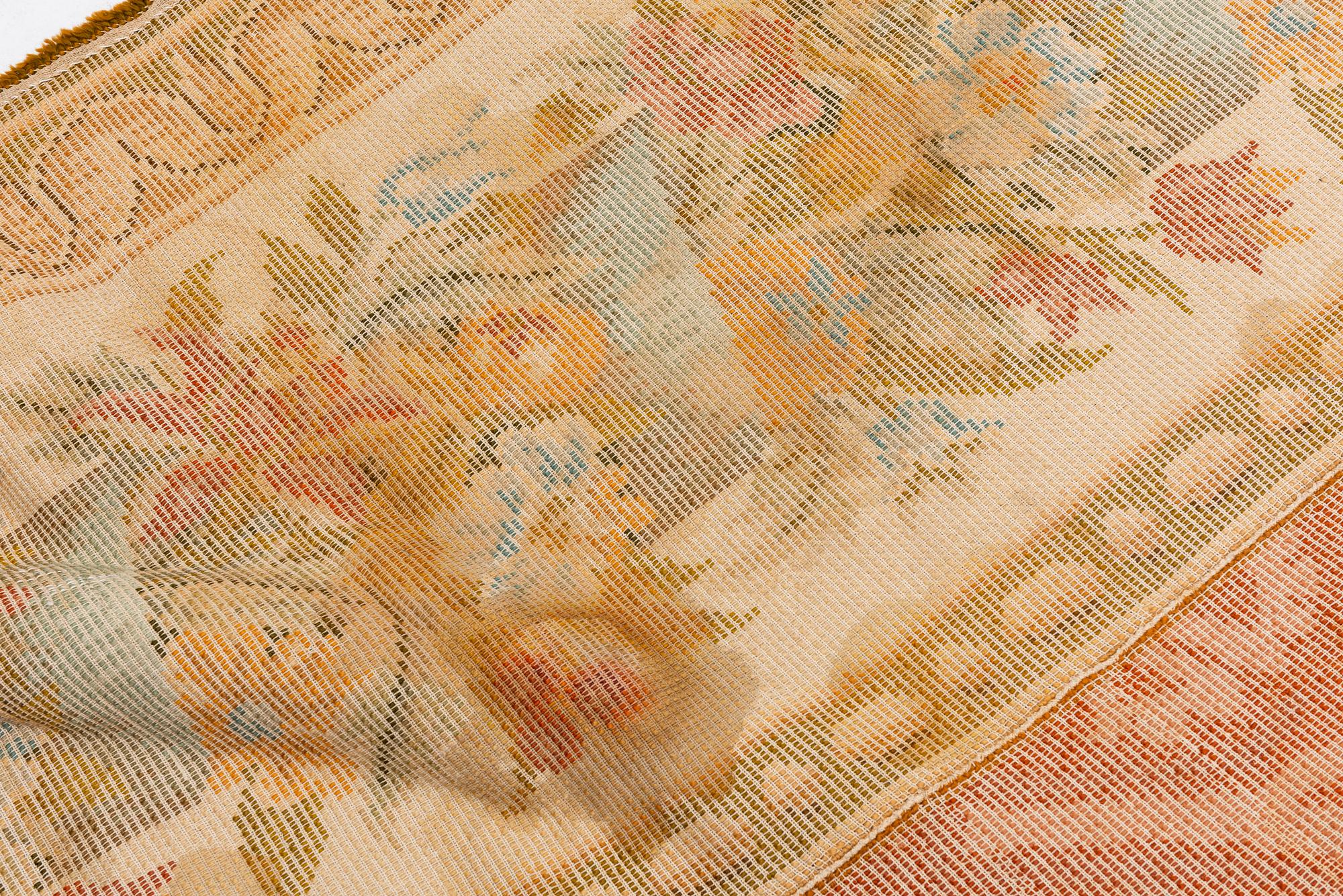 Carpet, antique European Savonnerie, approx. 634 x 433 cm.