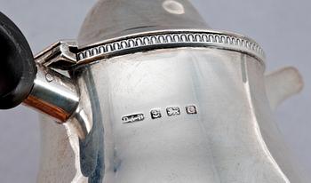 KAFFEKANNA, silver, Docker & Burn, Birmingham, England, 1851.