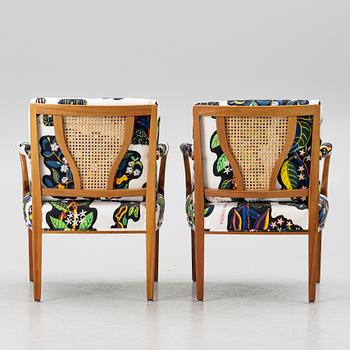 Josef Frank, a pair of model 969 armchairs, Svenskt Tenn, 2014.