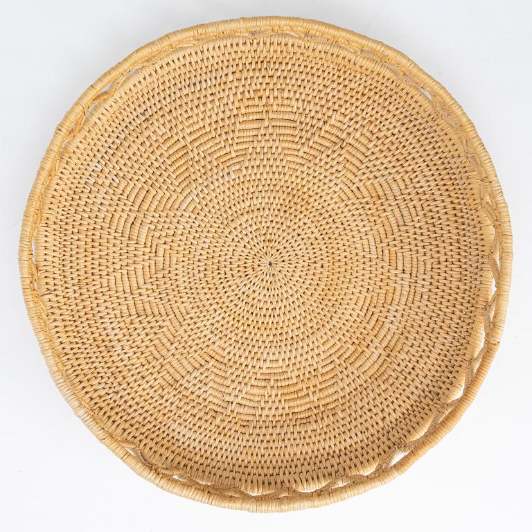 Basket, wickerwork.