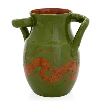 Alfred William Finch, a ceramic vase, around 1900 by Iris Finland.