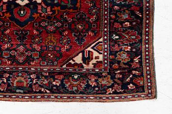 An Old Northwest Persian rug, c. 127 x 125 cm.