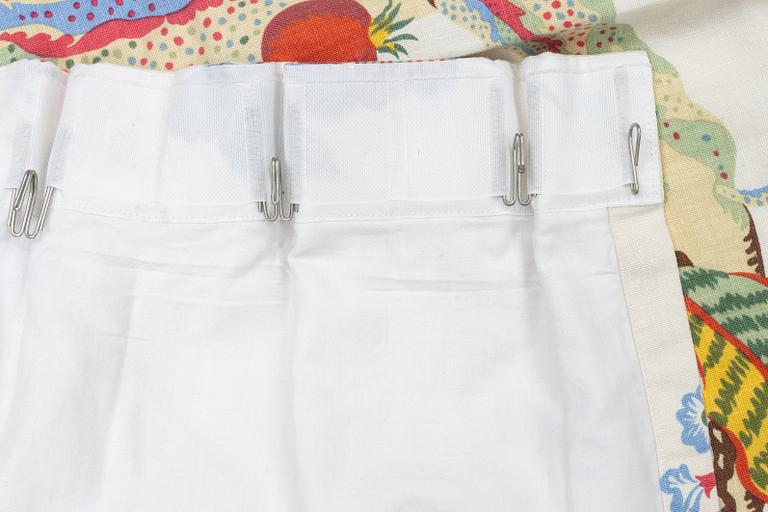 Josef Frank, curtain "Vegetable Tree", Svenskt Tenn.