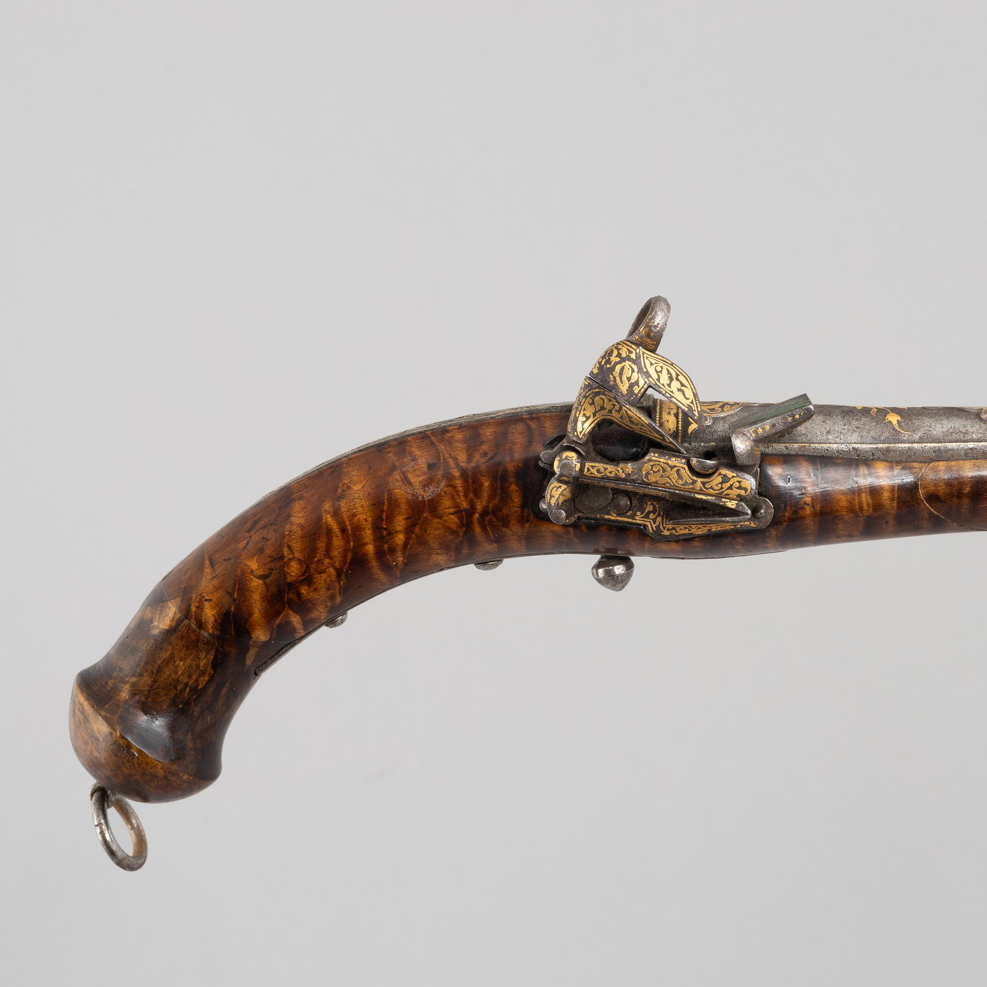 Snaphaunce pistol, Caucasus, circa 1800.