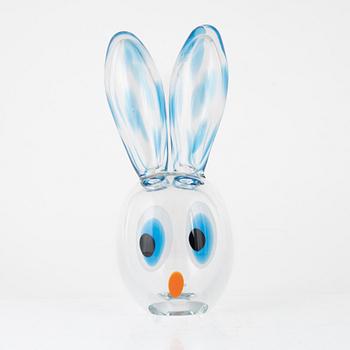 Frida Fjellman, sculpture, glass, Lim.Ed 100, Kosta Boda, Sweden.