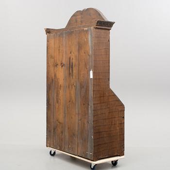 SKÅP, allmoge, tidigt 1800-tal, bär datering i dekoren.