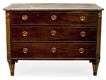 A CHEST OF DRAWERS.