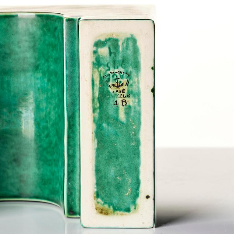 Wilhelm Kåge, a rare "Puzzle" cactus planter model 975/4B, Gustavsberg, 1930s.