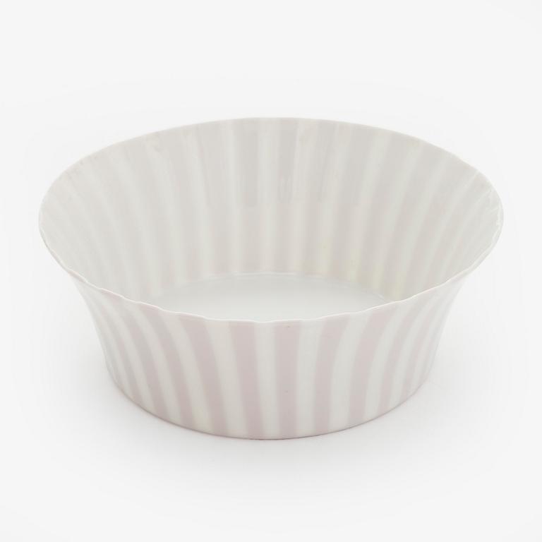 Aune Siimes, skål, porslin, signerad AS Arabia.