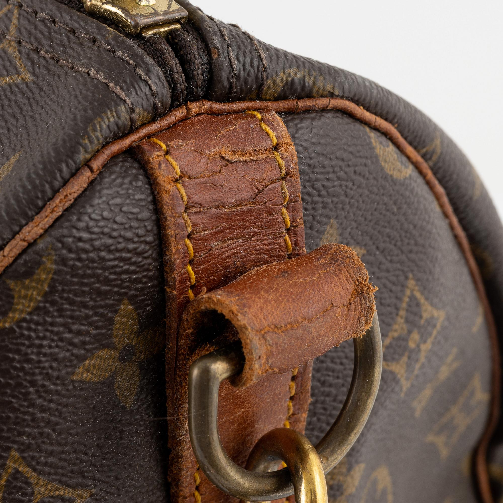 Louis Vuitton, a monogram canvas 'Keepall 45 Bandouliere' weekend bag, 1989.