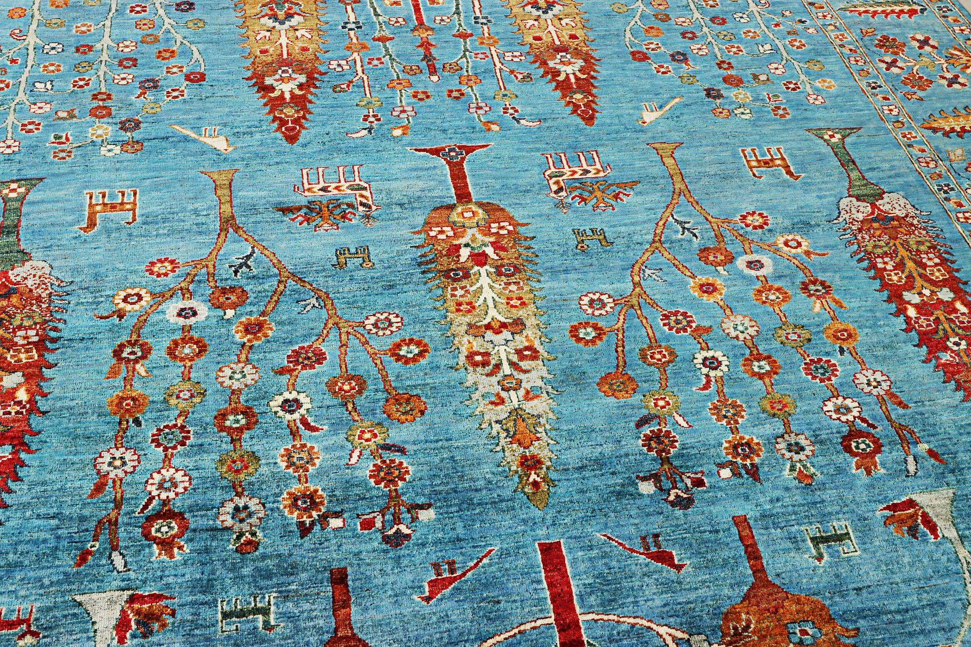 A Ziglar Ariana carpet, c. 317 x 250 cm.