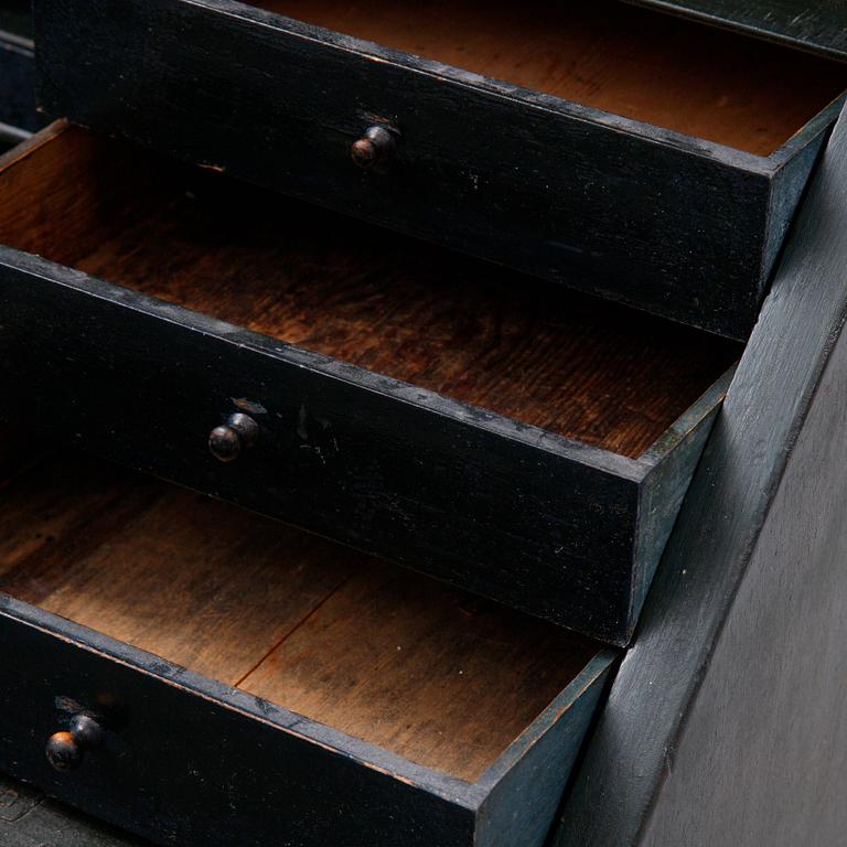 A painted 18th Century cabinet.