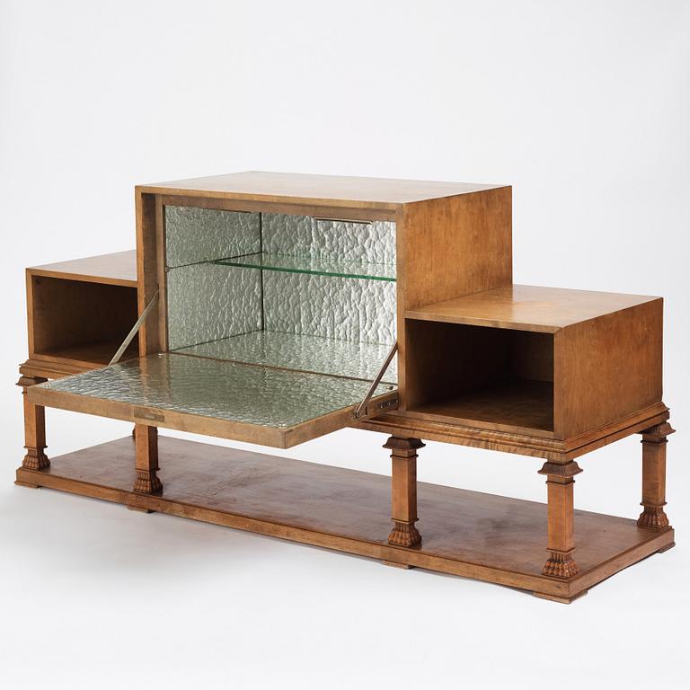 Axel Einar Hjorth, a made to order, sideboard / bar cabinet, model "Caesar", Nordiska Kompaniet 1935.