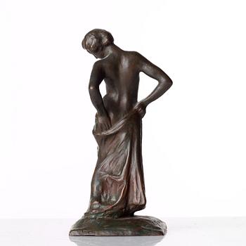 CARL ELDH, sculpture, bronze. Signed and with foundry mark. Height 14 cm.