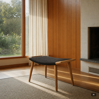Hans J. Wegner, An 'AP29' foot rest, mid 20th century.