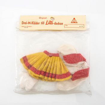 Lilli's original clothes, #1140 "Hungarian costume" in original packaging.