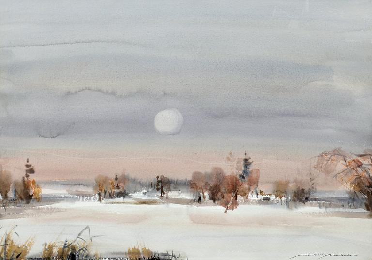 Nandor Mikola, WINTER MOON.