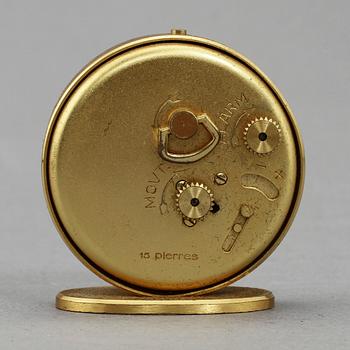 VÄCKARKLOCKA, Jaeger, 1900-talets första hälft.