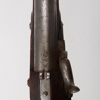 A 19th Century Swedish military percussion gun.