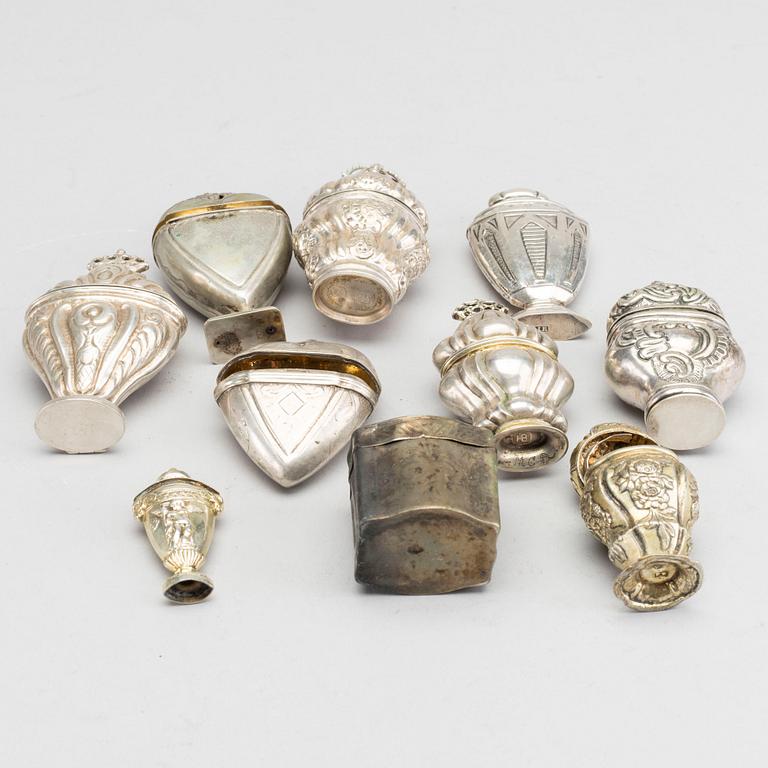 LUKTDOSOR  10 st 17-1900-tal silver.