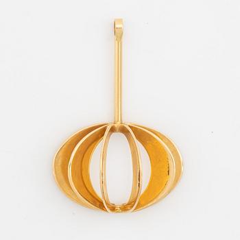 Theresia Hvorslev, 18K gold pendant.