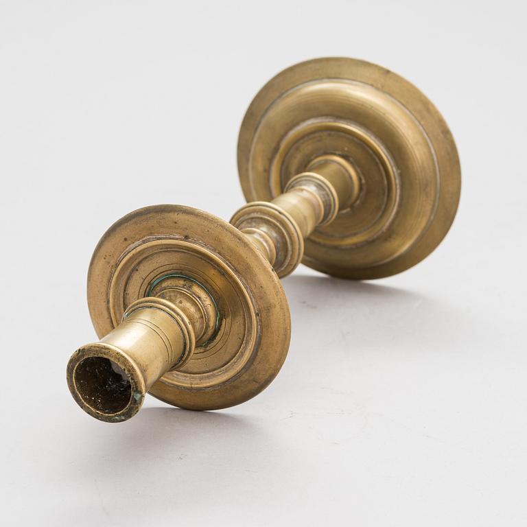 A candlesticks, possiblySpain latter half of 17th century.