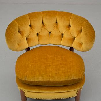 OTTO SCHULTZ, "Schulz" fåtölj, Jio-möbler, Jönköping, 1900-talets tredje kvartal.