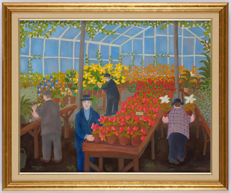 Lennart Jirlow, In the greenhouse.