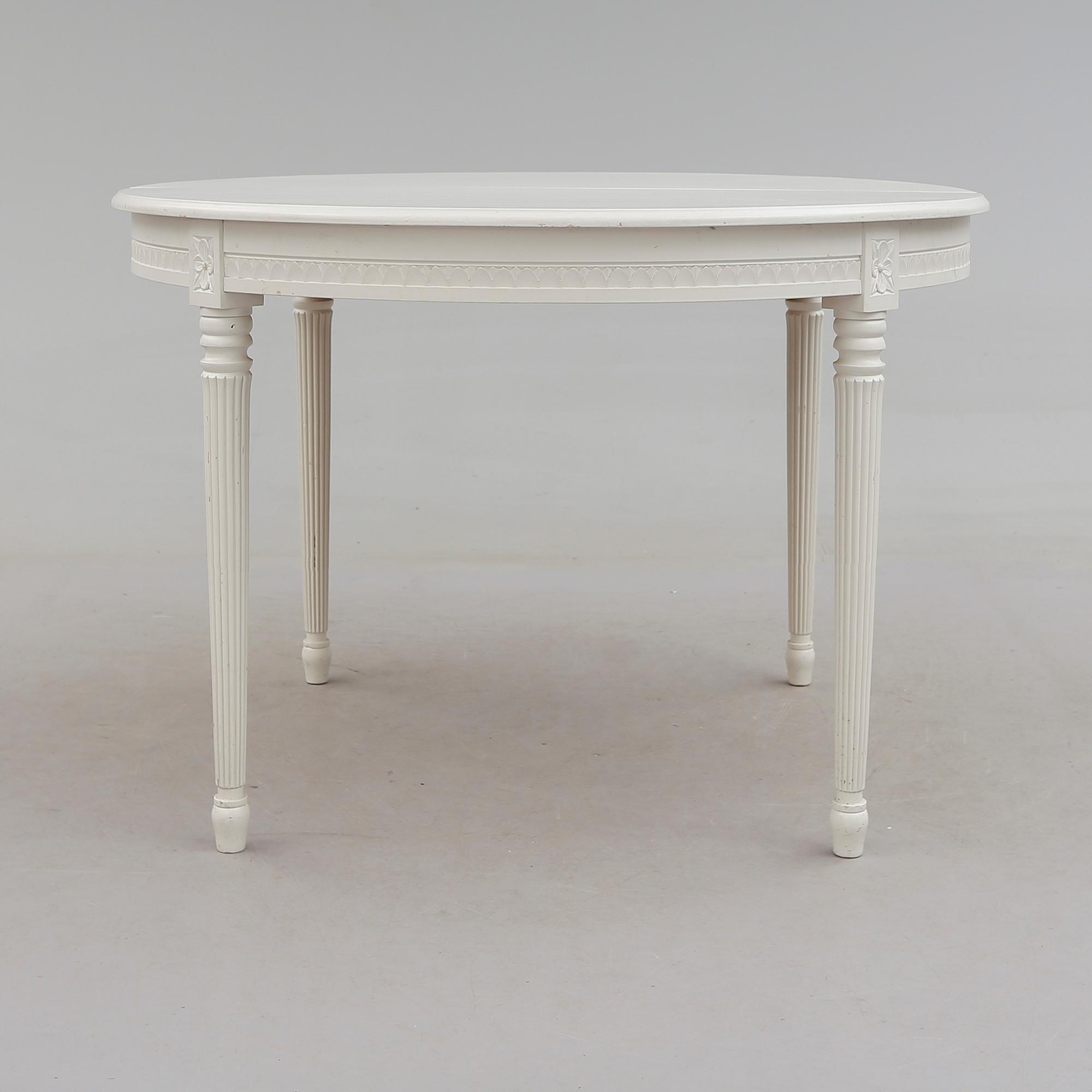 MATBORD, gustaviansk stil, Taserud, 1900-talets andra hälft.