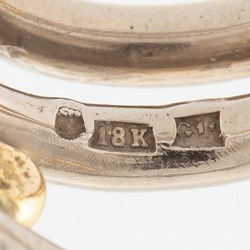 Ring, 18K gold with heart-shaped ruby.