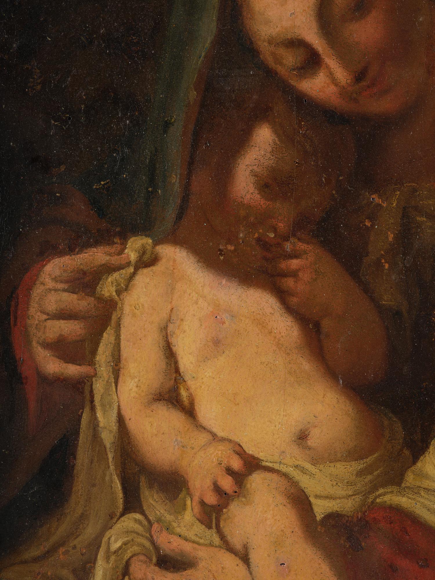 Bartolomeo Schedoni, his circle, The Madonna with the Child.
