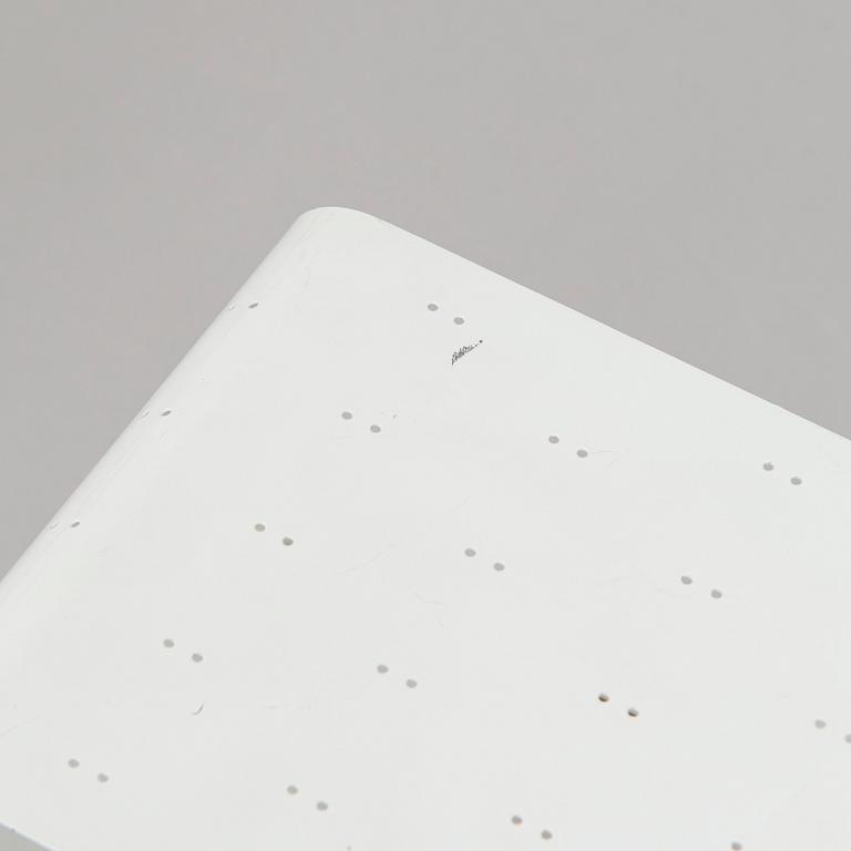 Paavo Tynell, a mid-20th-century 'Tähtitaivas' (Starry sky) ceiling light for Idman, Finland.