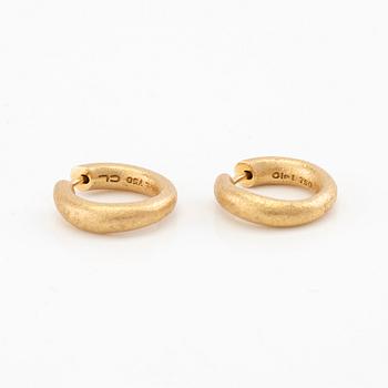 Ole Lynggaard, örhängen ett par "Love Collection" 18K guld, design Charlotte Lynggaard.