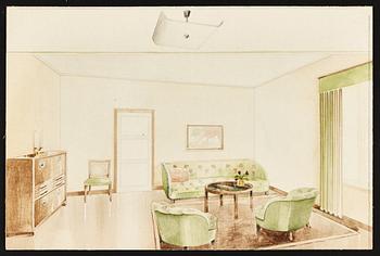 Otto Schulz, skåp, Boet, Göteborg, 1930-tal.