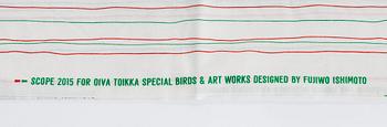 Oiva Toikka, A glass bird, signed Oiva Toikka IITTALA SCOPE 2019 132/500.